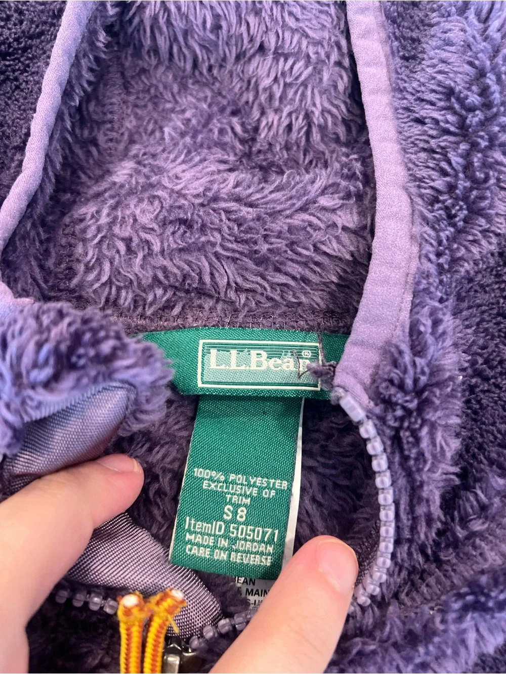 L.L. Bean Jacket size 8 girls